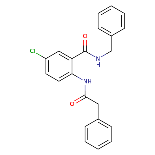 N-benzyl-5-chloro-2-[(phenylacetyl)amino]benzamide