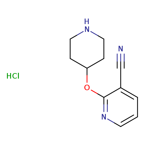 2-(Piperidin-4-yloxy)-nicotinonitrile hydrochloride