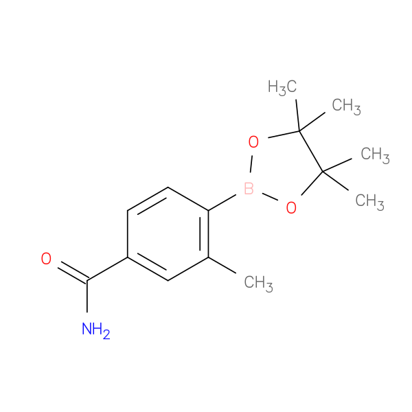 3-Methyl-4-(4,4,5,5-tetramethyl-1,3,2-dioxaborolan-2-yl)benzamide
