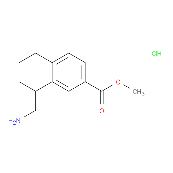 Methyl 8-(aminomethyl)-5,6,7,8-tetrahydronaphthalene-2-carboxylate hydrochloride