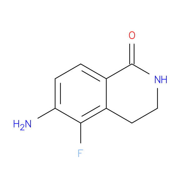6-Amino-5-fluoro-1,2,3,4-tetrahydroisoquinolin-1-one
