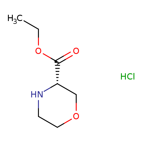 (S)-ethyl morpholine-3-carboxylate hydrochloride