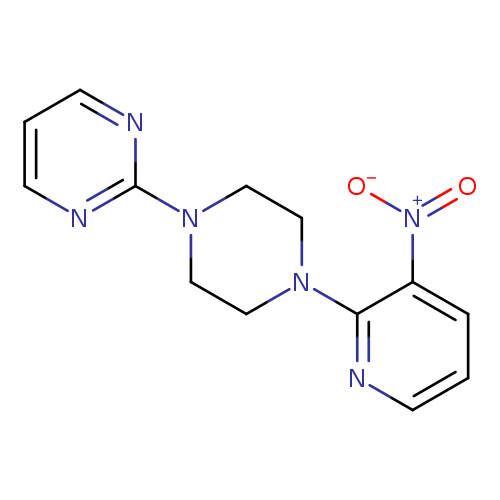 2-[4-(3-nitropyridin-2-yl)piperazin-1-yl]pyrimidine
