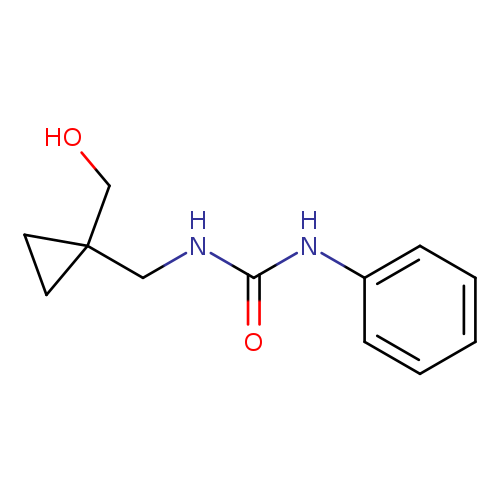 3-{[1-(hydroxymethyl)cyclopropyl]methyl}-1-phenylurea
