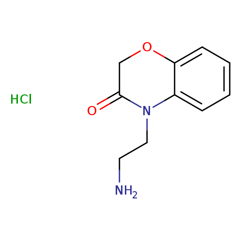 4-(2-aminoethyl)-3,4-dihydro-2H-1,4-benzoxazin-3-one hydrochloride