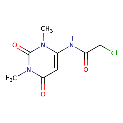 2-Chloro-n-(1,3-dimethyl-2,6-dioxo-1,2,3,6-tetrahydropyrimidin-4-yl)acetamide