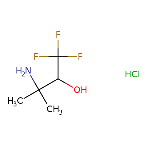 3-amino-1,1,1-trifluoro-3-methylbutan-2-ol hydrochloride