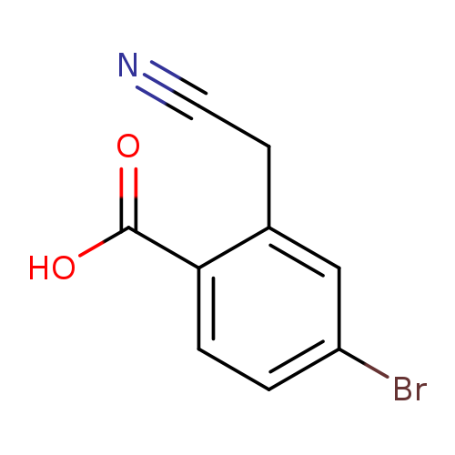4-Bromo-2-(cyanomethyl)benzoic acid