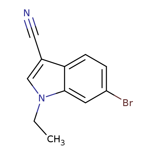 6-Bromo-1-ethyl-1h-indole-3-carbonitrile