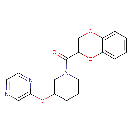 2-{[1-(2,3-dihydro-1,4-benzodioxine-2-carbonyl)piperidin-3-yl]oxy}pyrazine
