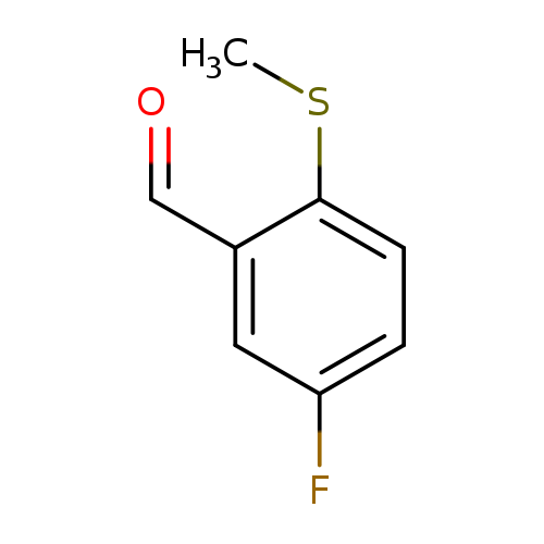 5-fluoro-2-(methylsulfanyl)benzaldehyde