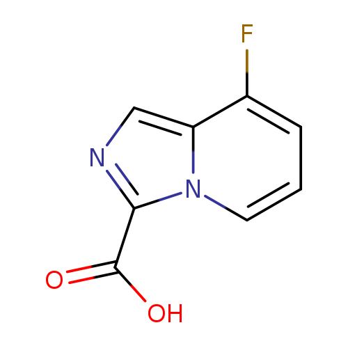 8-fluoroimidazo[1,5-a]pyridine-3-carboxylic acid