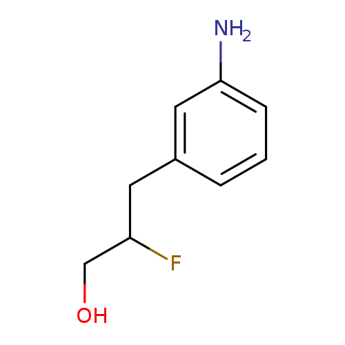 3-(3-aminophenyl)-2-fluoropropan-1-ol