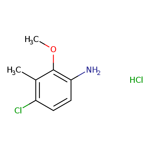 4-chloro-2-methoxy-3-methylaniline hydrochloride