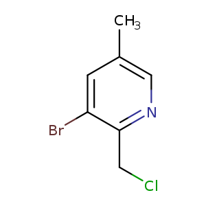 3-Bromo-2-(chloromethyl)-5-methylpyridine