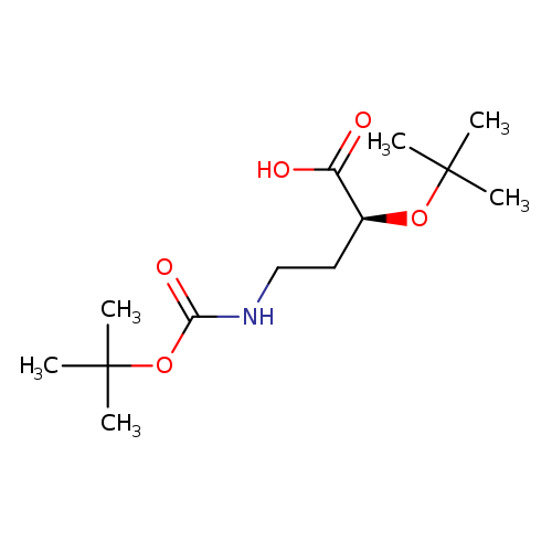 (2S)-2-(tert-butoxy)-4-{[(tert-butoxy)carbonyl]amino}butanoicacid