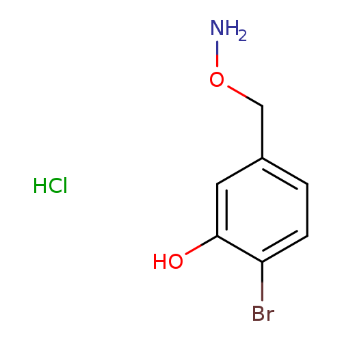 5-[(aminooxy)methyl]-2-bromophenol hydrochloride