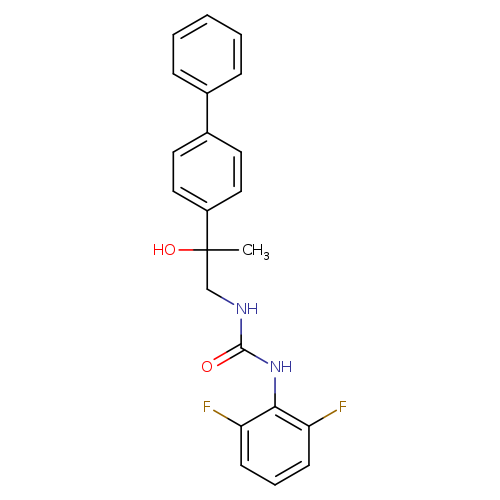 1-(2-{[1,1'-biphenyl]-4-yl}-2-hydroxypropyl)-3-(2,6-difluorophenyl)urea