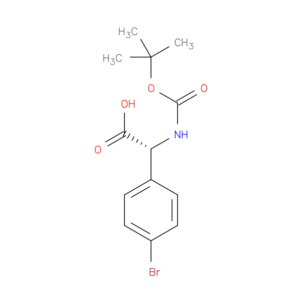 (R)-2-(4-Bromophenyl)-2-((tert-butoxycarbonyl)amino)acetic acid