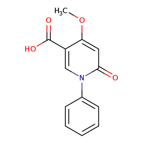 4-Methoxy-6-oxo-1-phenyl-1,6-dihydropyridine-3-carboxylic acid