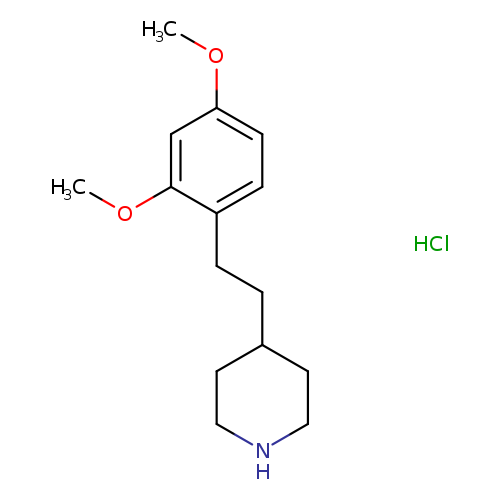 4-[2-(2,4-dimethoxyphenyl)ethyl]piperidinehydrochloride