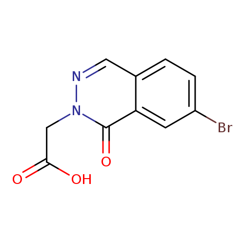 2-(7-bromo-1-oxo-1,2-dihydrophthalazin-2-yl)aceticacid