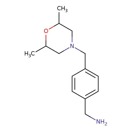 {4-[(2,6-dimethylmorpholin-4-yl)methyl]phenyl}methanamine