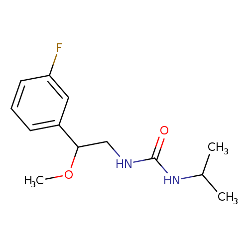 1-[2-(3-fluorophenyl)-2-methoxyethyl]-3-(propan-2-yl)urea