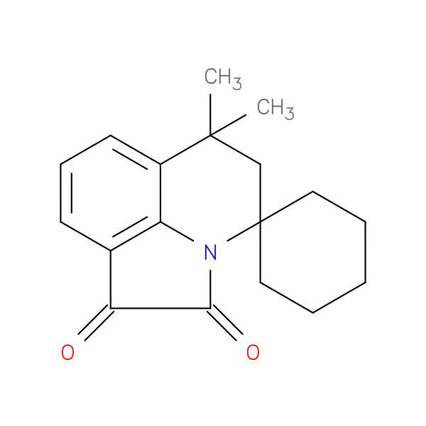 6',6'-Dimethyl-5',6'-dihydrospiro[cyclohexane-1,4'-pyrrolo[3,2,1-ij]quinoline]-1',2'-dione