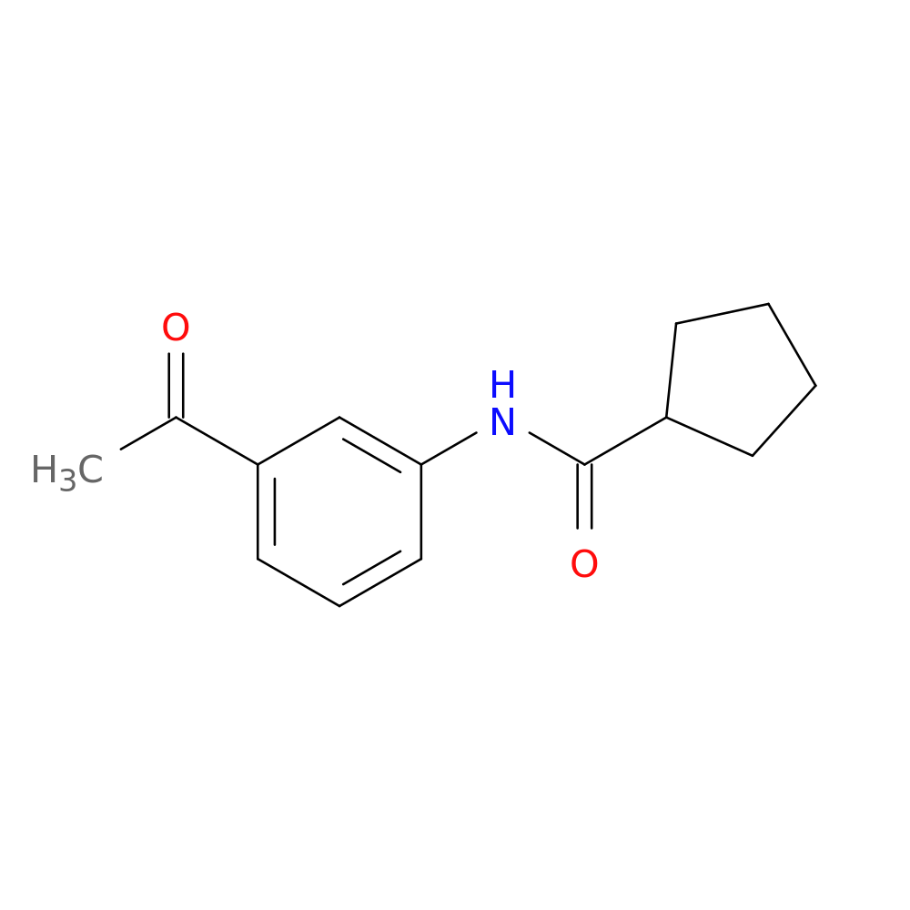 N-(3-Acetylphenyl)cyclopentanecarboxamide