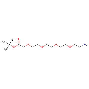 3,6,9,12-Tetraoxatetradecanoic acid, 14-amino-, 1,1-dimethylethylester