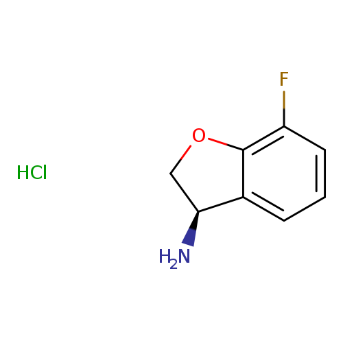 (3R)-7-FLUORO-2,3-DIHYDRO-1-BENZOFURAN-3-AMINE HYDROCHLORIDE