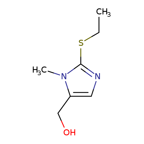 [2-(ethylsulfanyl)-1-methyl-1H-imidazol-5-yl]methanol