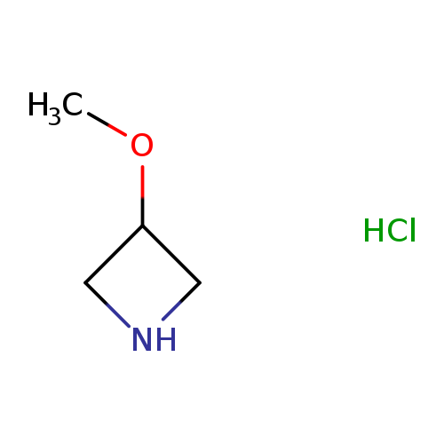 Azetidine, 3-methoxy-, hydrochloride (1:1)
