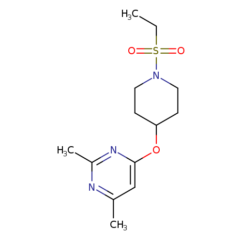 4-{[1-(ethanesulfonyl)piperidin-4-yl]oxy}-2,6-dimethylpyrimidine