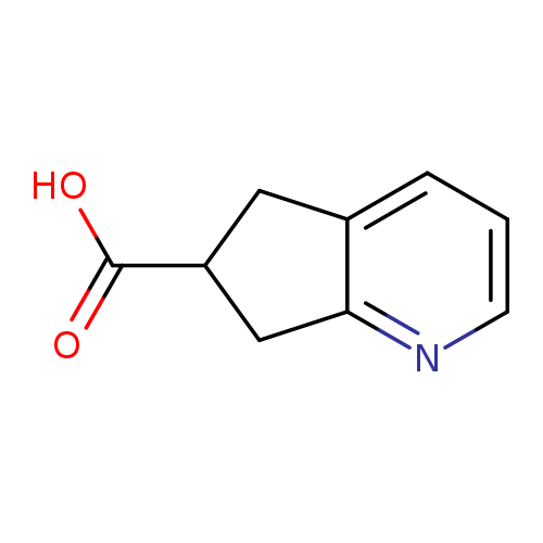 5H,6H,7H-cyclopenta[b]pyridine-6-carboxylic acid hydrochloride