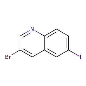 Quinoline, 3-bromo-6-iodo-