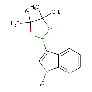 1-methyl-3-(tetramethyl-1,3,2-dioxaborolan-2-yl)-1H-pyrrolo[2,3-b]pyridine
