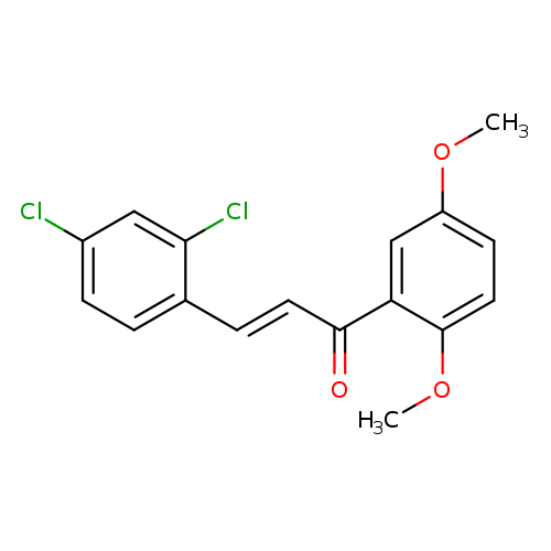 (2E)-3-(2,4-dichlorophenyl)-1-(2,5-dimethoxyphenyl)prop-2-en-1-one