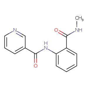 N-{2-[(methylamino)carbonyl]phenyl}nicotinamide