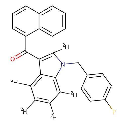 (1-(4-fluorobenzyl)-1H-indol-3-yl-d5)(naphthalen-1-yl)methanone