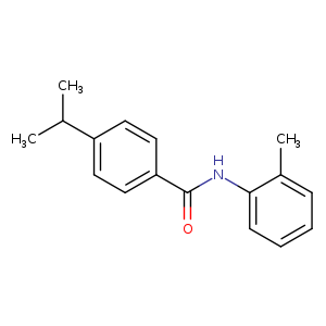 Benzamide, 4-(1-methylethyl)-N-(2-methylphenyl)- (9CI)