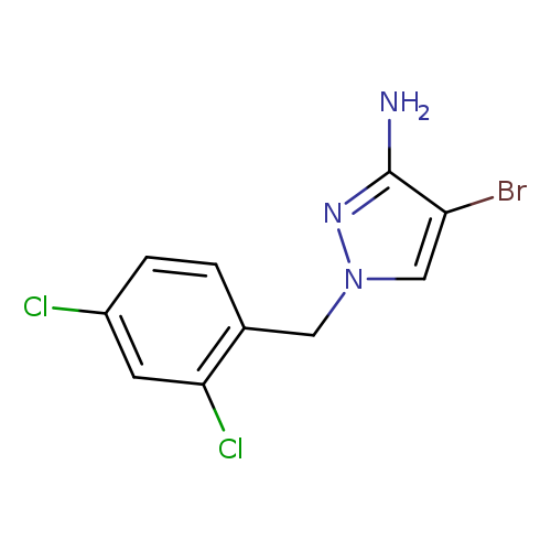 4-Bromo-1-(2,4-dichlorobenzyl)-1h-pyrazol-3-amine hydrochloride