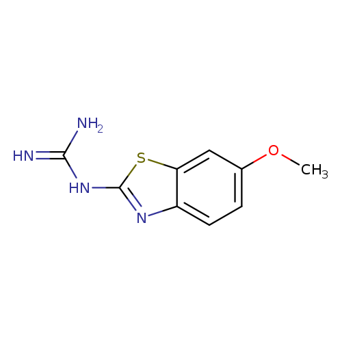 N-(6-Methoxy-1,3-benzothiazol-2-yl)guanidine