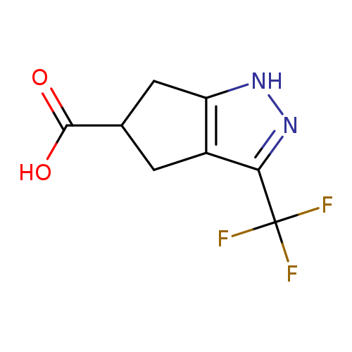 3-(Trifluoromethyl)-1,4,5,6-tetrahydrocyclopenta[c]pyrazole-5-carboxylic acid