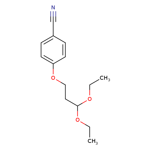 4-(3,3-diethoxypropoxy)benzonitrile