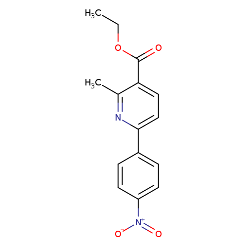 Ethyl 2-methyl-6-(4-nitrophenyl)nicotinate