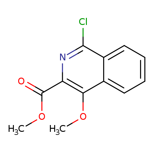 Methyl 1-chloro-4-methoxyisoquinoline-3-carboxylate