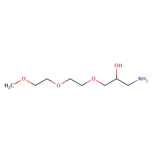 1-amino-3-(2-(2-methoxyethoxy)ethoxy)propan-2-ol