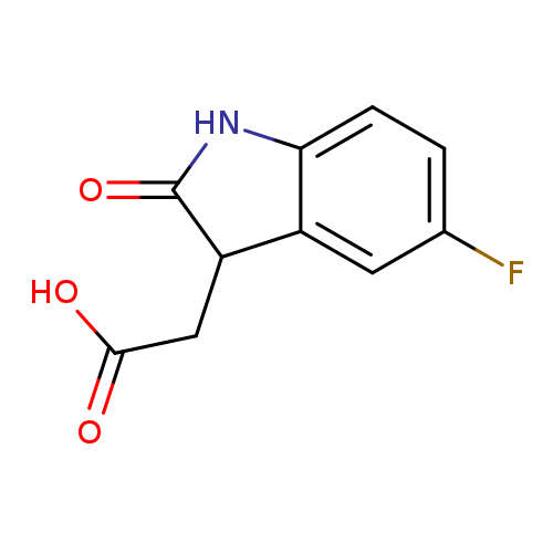 (5-Fluoro-2-oxo-2,3-dihydro-1h-indol-3-yl)acetic acid